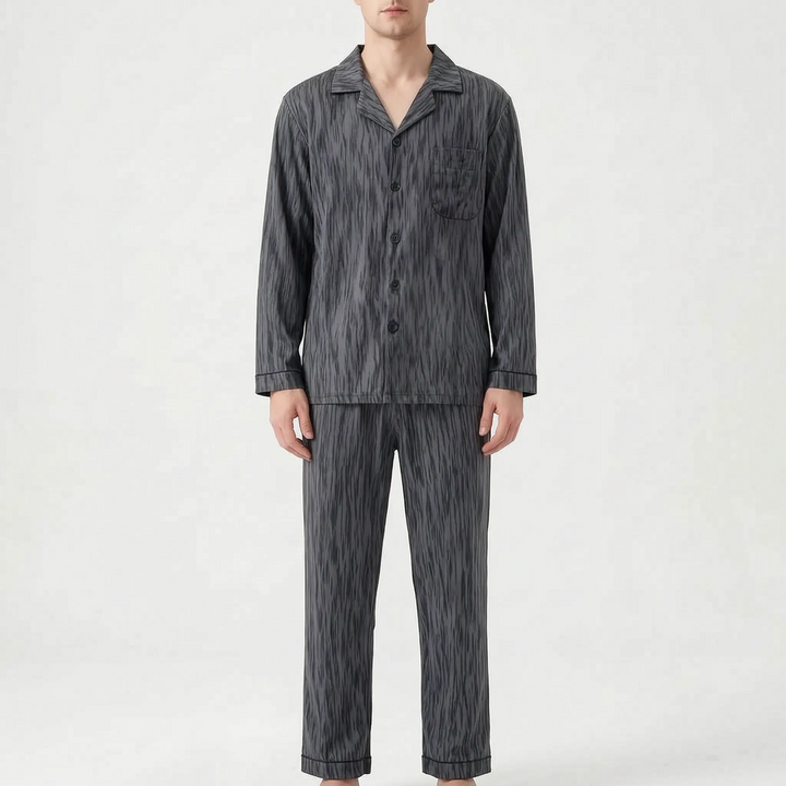 Mens Long Sleeve Pyjamas - Bryan