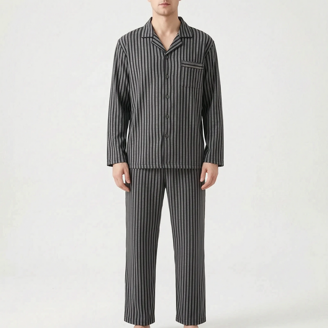 Mens Long Sleeve Pyjamas - Bryan