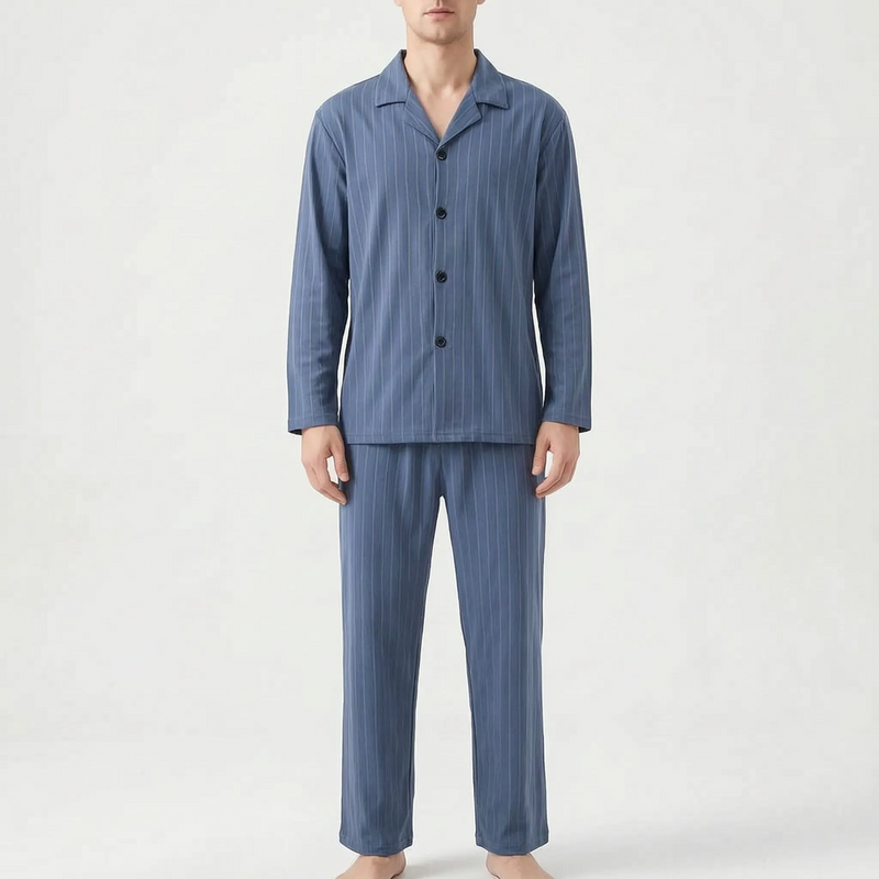 Mens Long Sleeve Pyjamas - Bryan