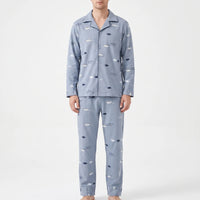 Mens Long Sleeve Pyjamas - Bryan