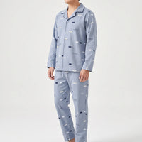 Mens Long Sleeve Pyjamas - Bryan