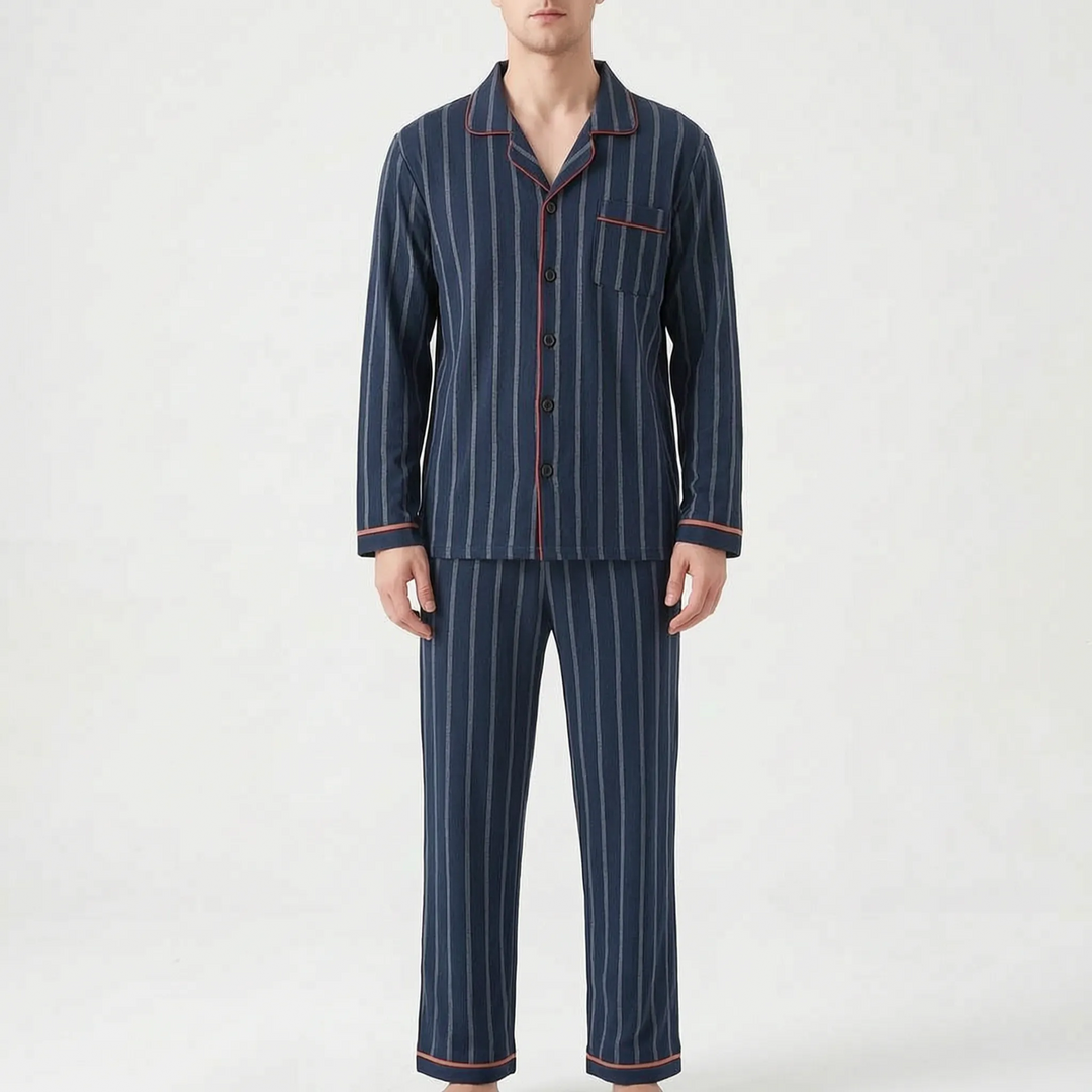 Mens Long Sleeve Pyjamas - Bryan