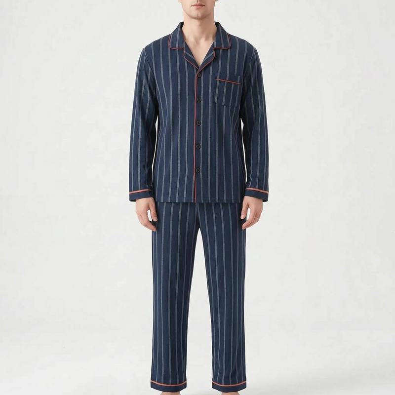 Mens Long Sleeve Pyjamas - Bryan