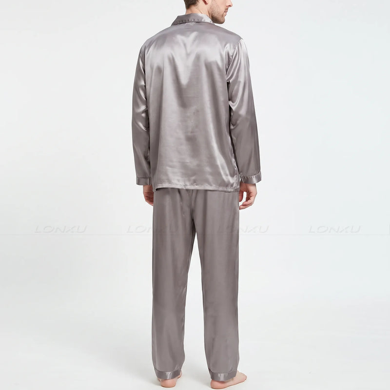 Mens Long Sleeve Pyjamas - Edgar