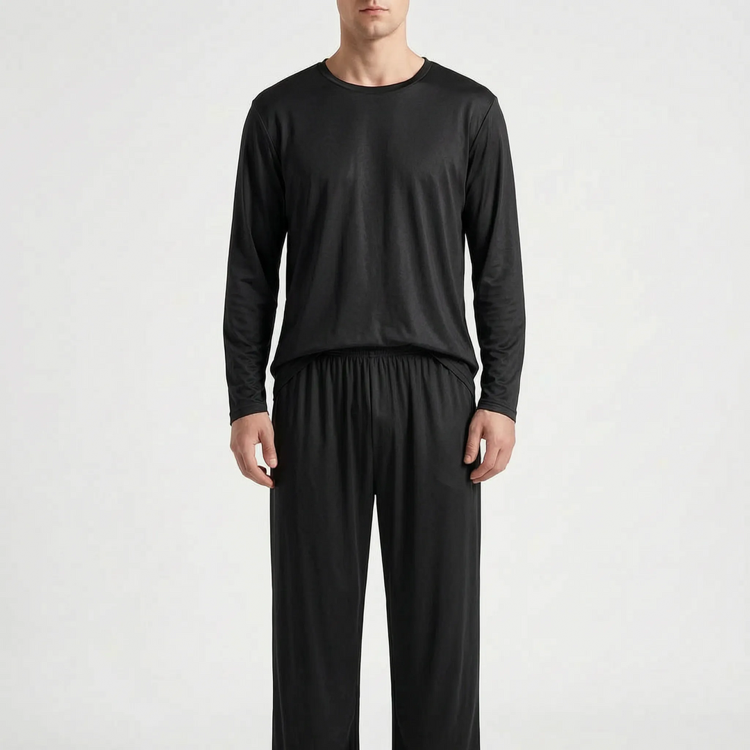 Mens Long Sleeve Pyjamas - Lawrence