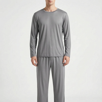 Mens Long Sleeve Pyjamas - Lawrence