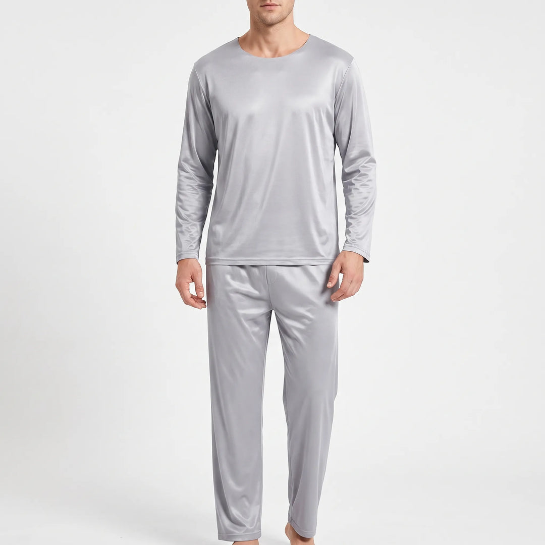 Mens Long Sleeve Pyjamas - Lawrence