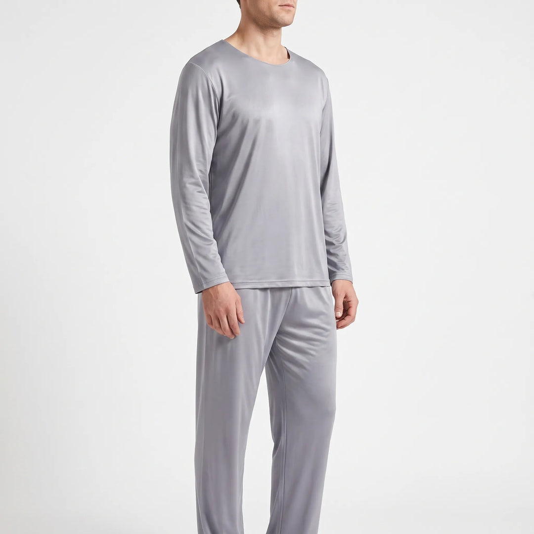 Mens Long Sleeve Pyjamas - Lawrence