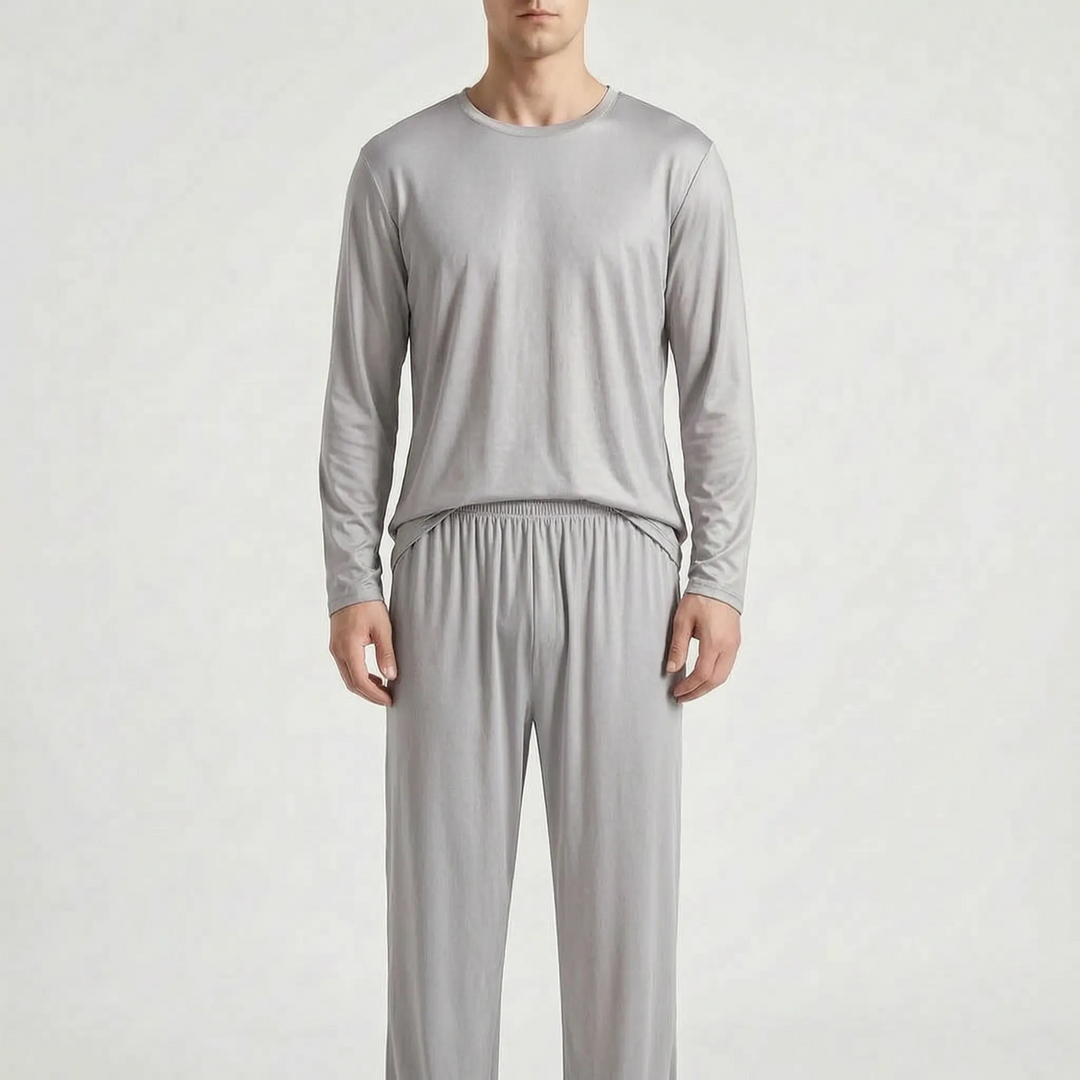 Mens Long Sleeve Pyjamas - Lawrence