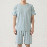 Mens Shorts And T Shirt Pyjama Set - Todd