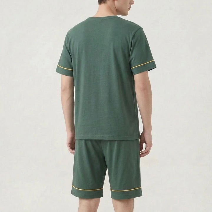 Mens Shorts And T Shirt Pyjama Set - Todd