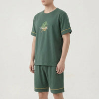 Mens Shorts And T Shirt Pyjama Set - Todd