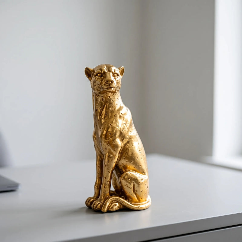 Metallic Animal Figurine - Prowlio