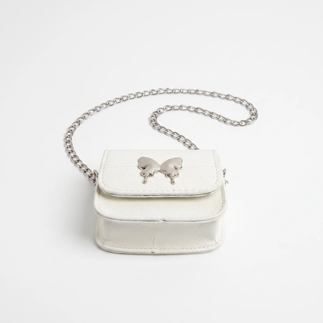 Mini Crossbody Bag With Butterfly Detail - Avelia