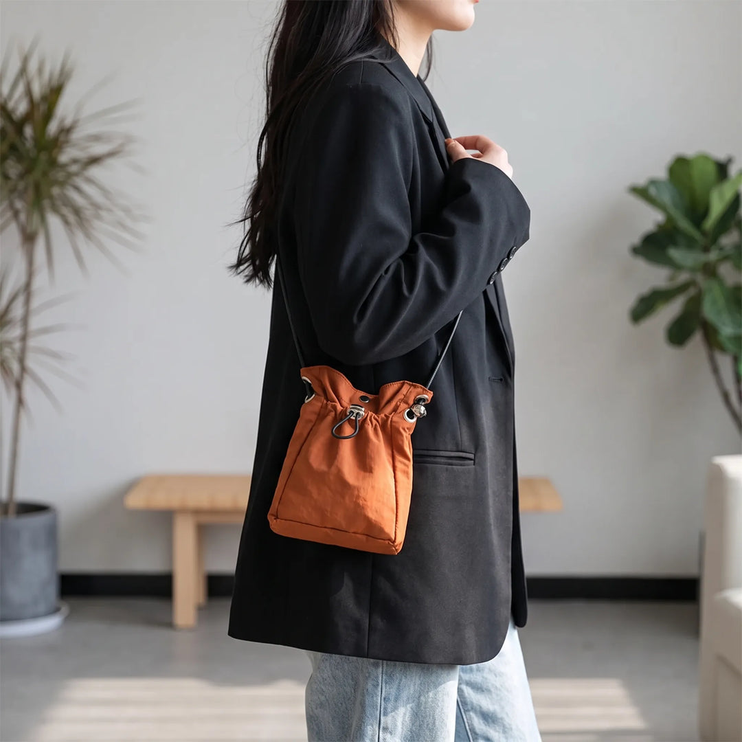 Mini Drawstring Everyday Phone Bag - Cinchlet