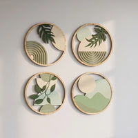 Minimalist Circular Geometric Wall Art - Sylvani