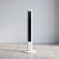 Minimalist Cylindrical Oscillating Tower Fan - Ventyra