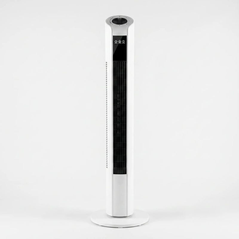 Minimalist Cylindrical Oscillating Tower Fan - Ventyra