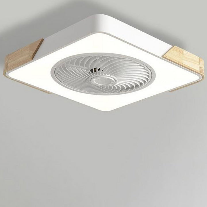 Minimalist Flush Mount Ceiling Fan - Zyphen