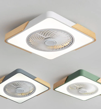 Minimalist Flush Mount Ceiling Fan - Zyphen