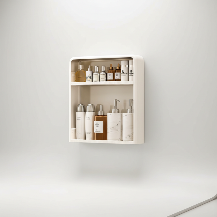 Minimalistisches Badregal Aus Kunststoff - SpaceTidy