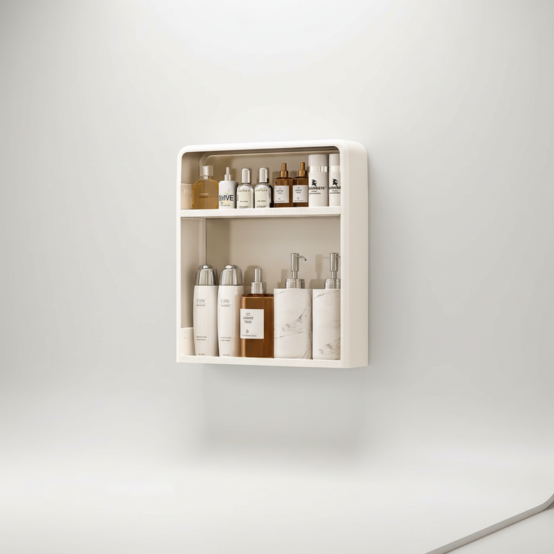Minimalistisches Badregal Aus Kunststoff - SpaceTidy