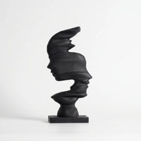 Modern Abstract Human Profile Sculpture - Visagis