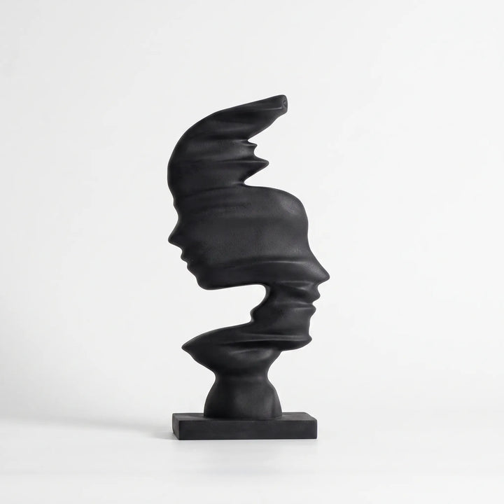 Modern Abstract Human Profile Sculpture - Visagis