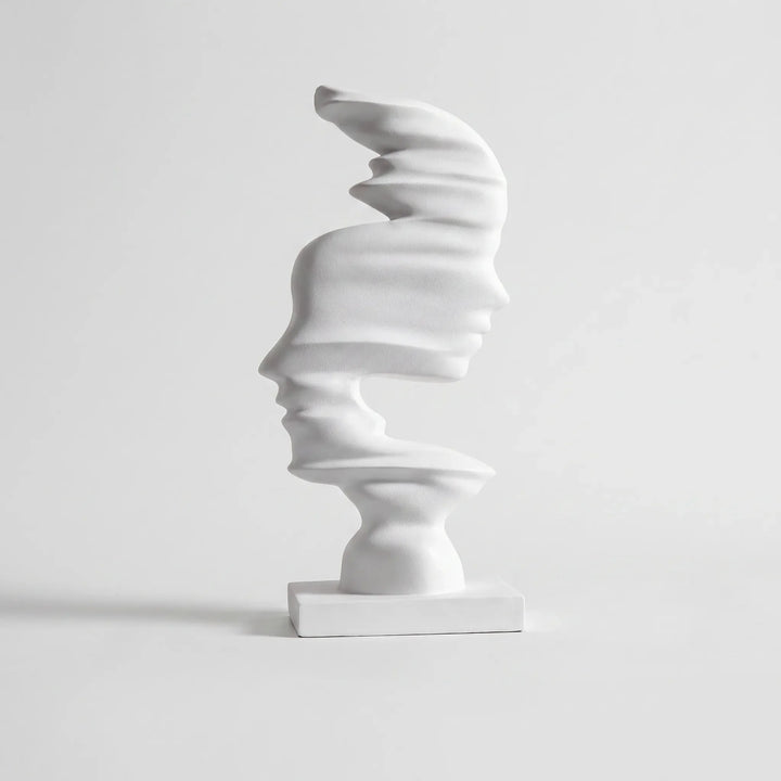 Modern Abstract Human Profile Sculpture - Visagis