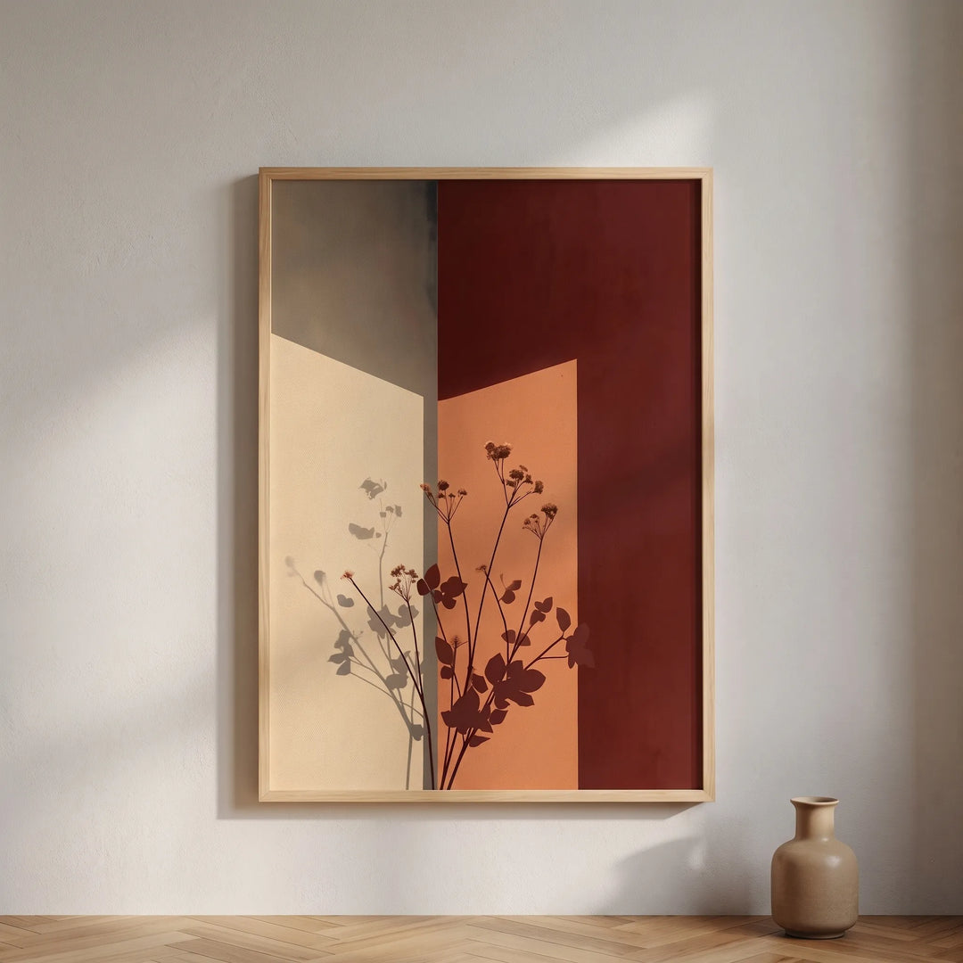 Modern Geometric Colour Block Wall Print - Vibrantia