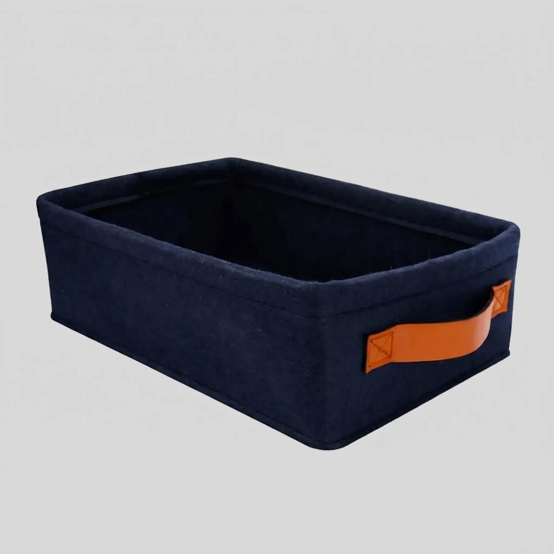 Modern Soft-Sided Storage Basket - Stovio