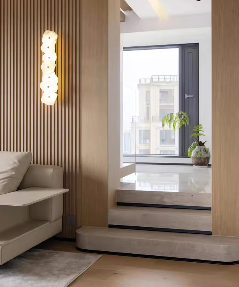 Modern Textured Wall Light - LuminaGlow