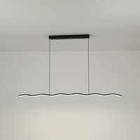 Moderne Wellenpendelleuchte - Waveray