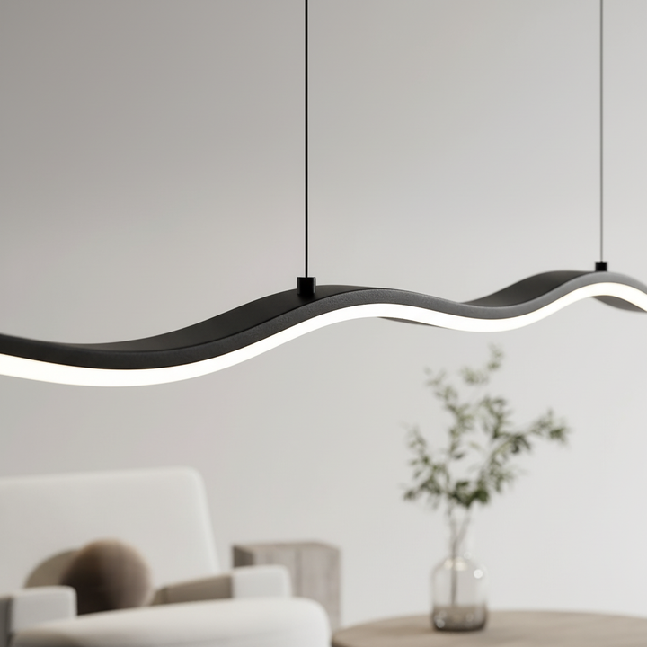 Moderne Wellenpendelleuchte - Waveray