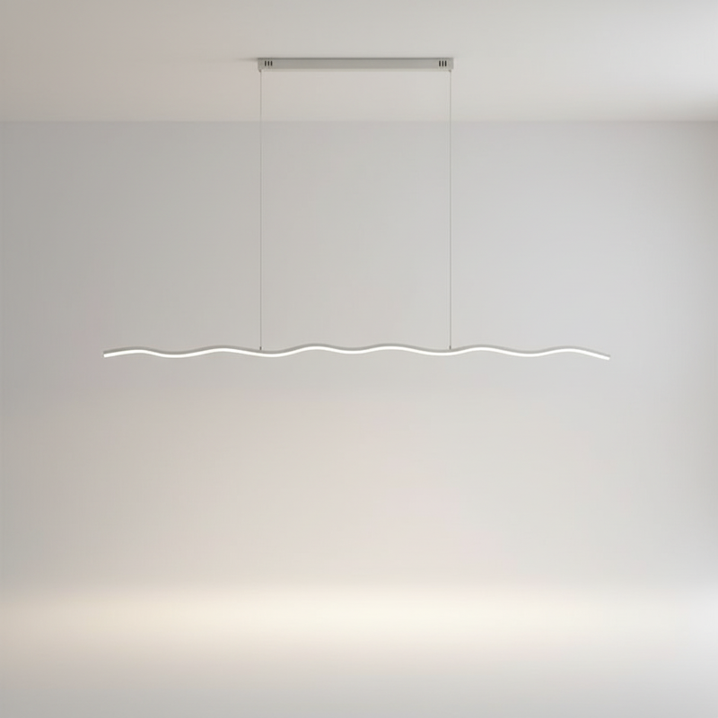 Moderne Wellenpendelleuchte - Waveray