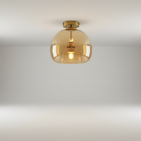 Moderne Gold Schwarze Designleuchte - Aurelight