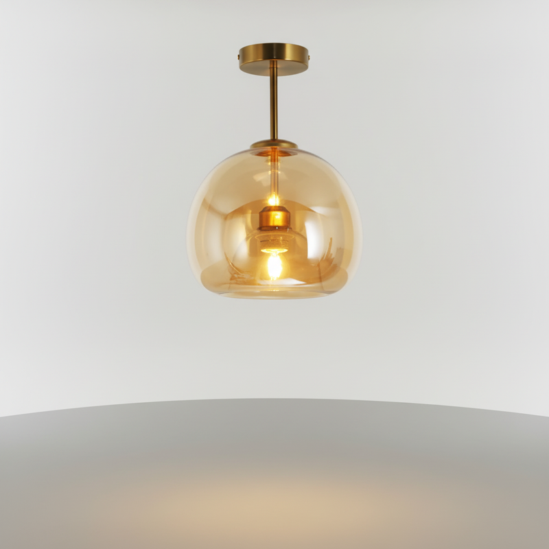 Moderne Gold Schwarze Designleuchte - Aurelight
