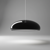 Moderne Runde Pendelleuchte Metall - Glowline