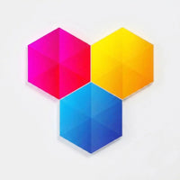 Modular Hexagon Wall Lights - Hexnode