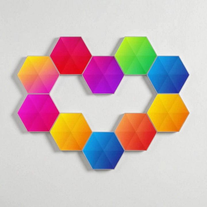 Modular Hexagon Wall Lights - Hexnode