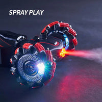 Remote-controlled stunt car with hand-motion sensor – 360° action and gesture control