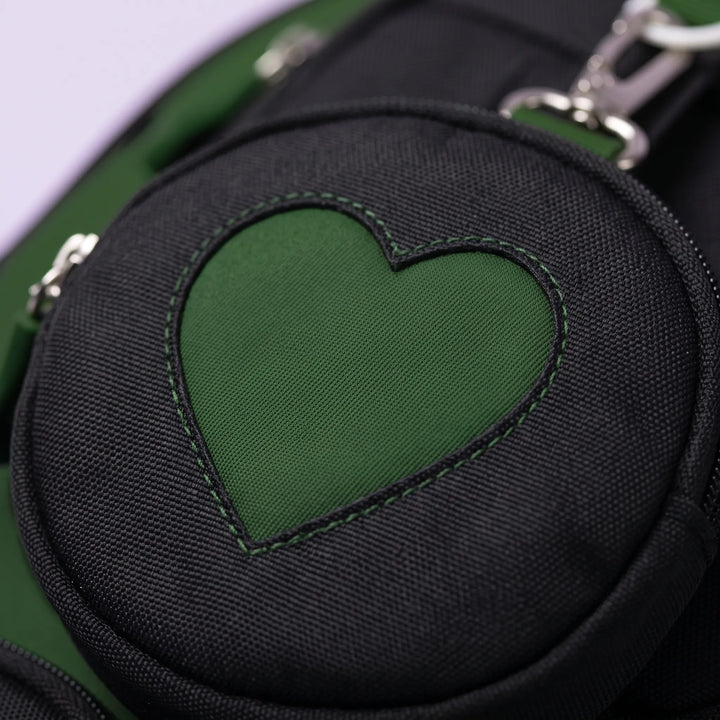 Multi-Compartment Geometric Patterned Rucksack - Kinetox