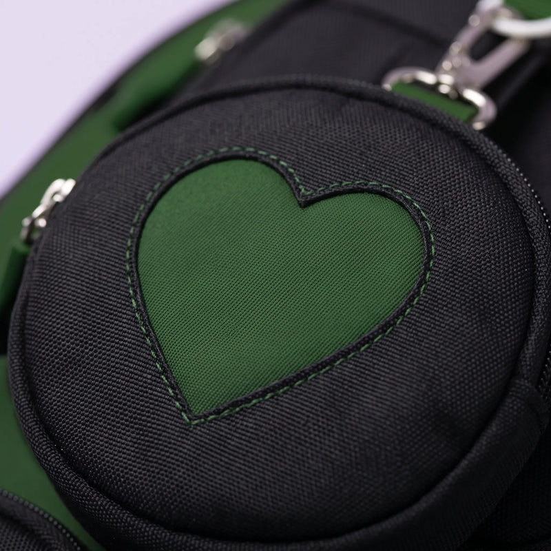 Multi-Compartment Geometric Patterned Rucksack - Kinetox