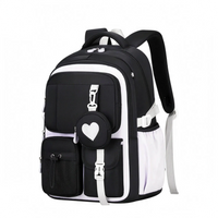 Multi-Compartment Geometric Patterned Rucksack - Kinetox