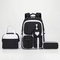 Multi-Compartment Geometric Patterned Rucksack - Kinetox