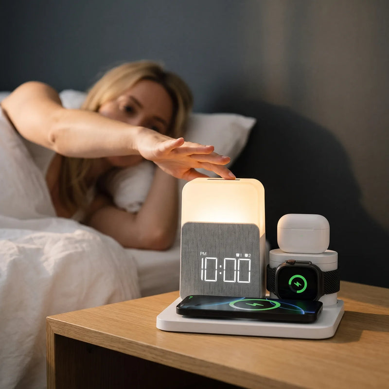 Multi-Device Wireless Charging Station - Zyncro