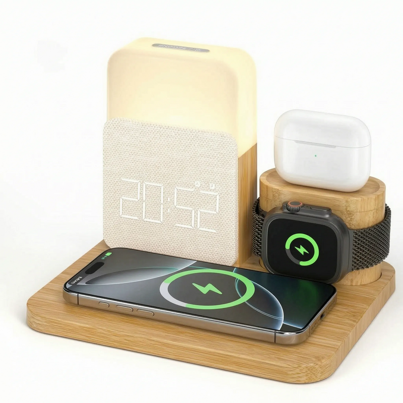 Multi-Device Wireless Charging Station - Zyncro