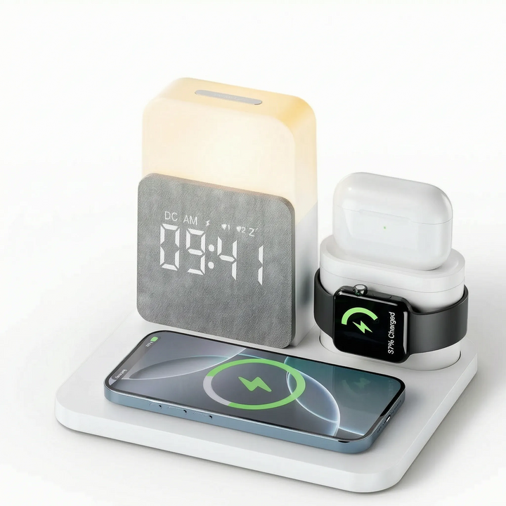 Multi-Device Wireless Charging Station - Zyncro