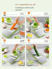 Multi-Function Vegetable Mandoline Slicer - CuliPrep