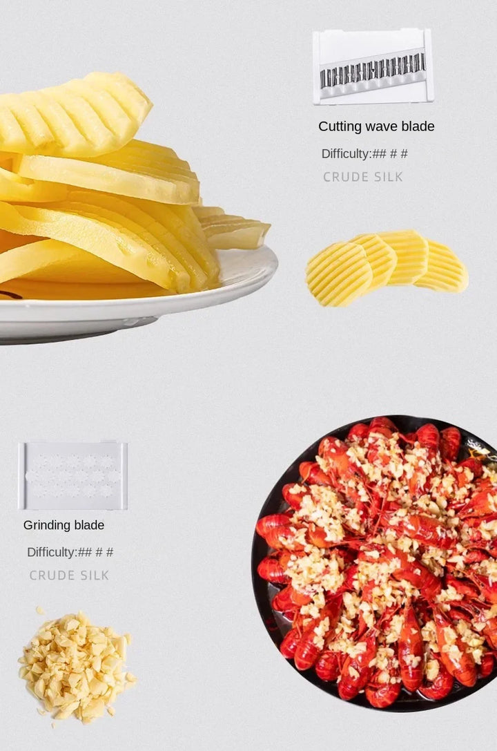 Multi-Function Vegetable Mandoline Slicer - CuliPrep